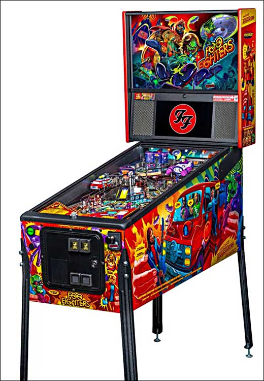 <strong/>Foo Figters</strong> modle Premium by Stern pinball